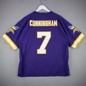 Cunningham Minnesota Vikings Jersey Large 90s Logo Athletic